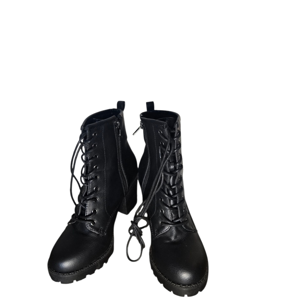 Zigi Soho Black Combat Boots